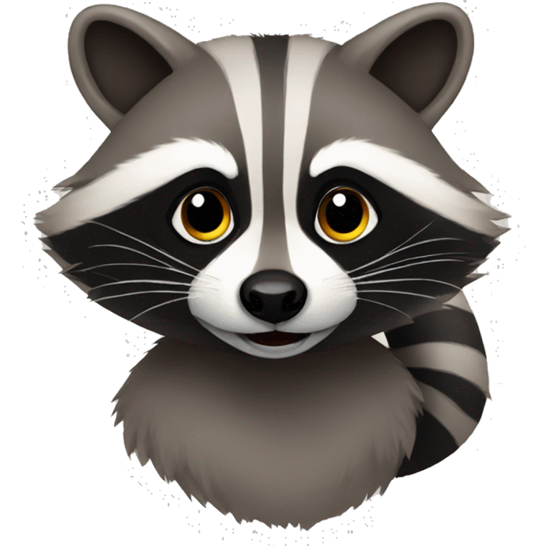 raccoon emoji