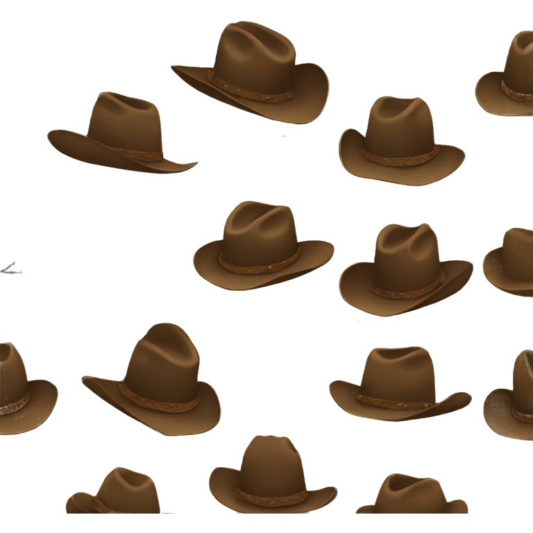 Cowboy hats emoji