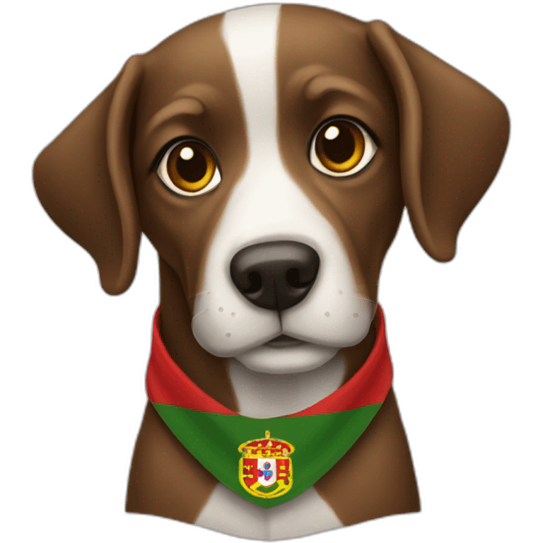 portuguese-flag-dog emoji