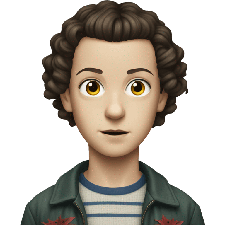 STRANGER THINGS eleven  emoji