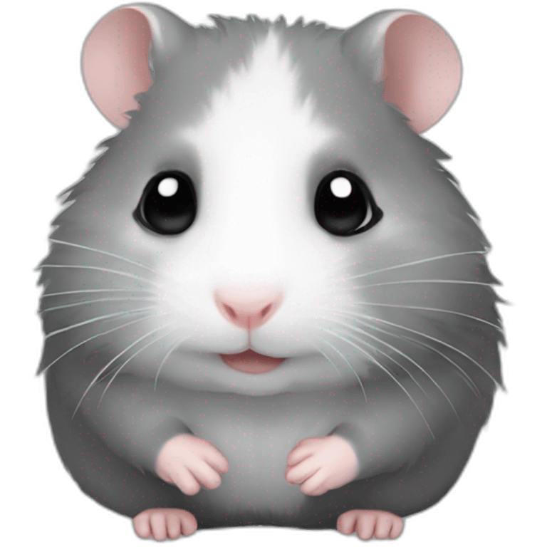 hamster gris emoji