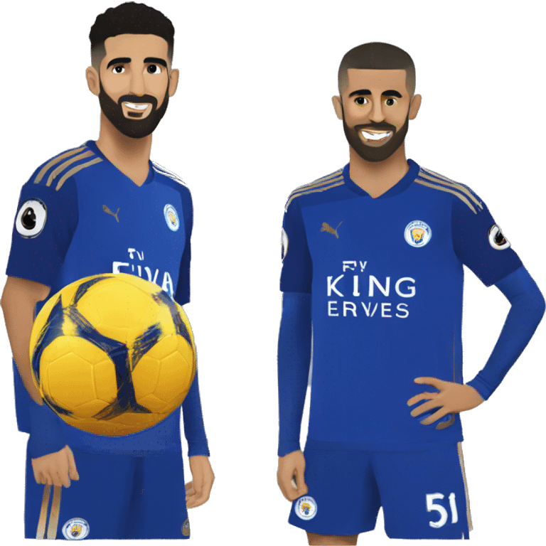 Mahrez avec abbou marouane emoji