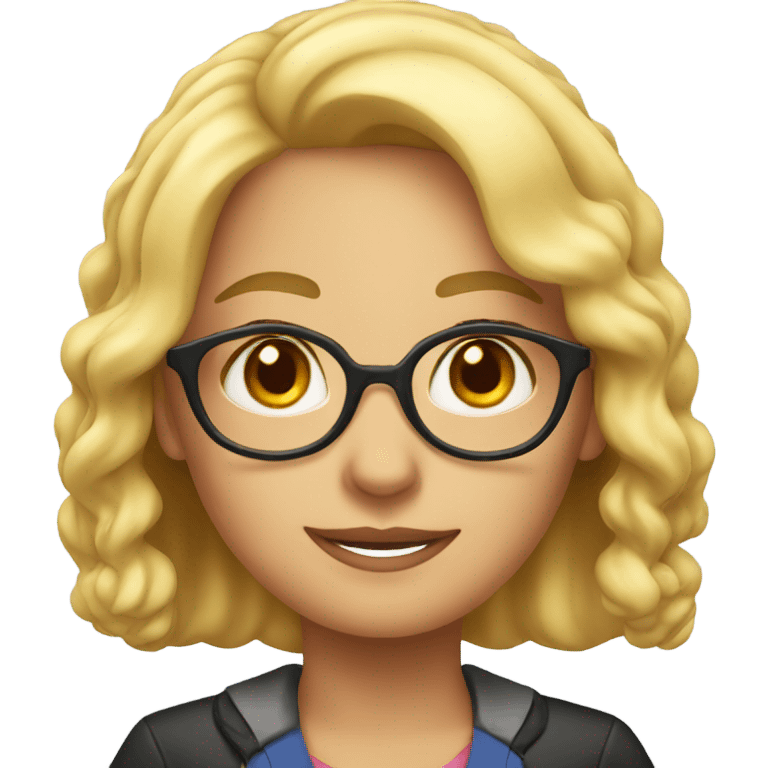 Pretty school teacher  emoji