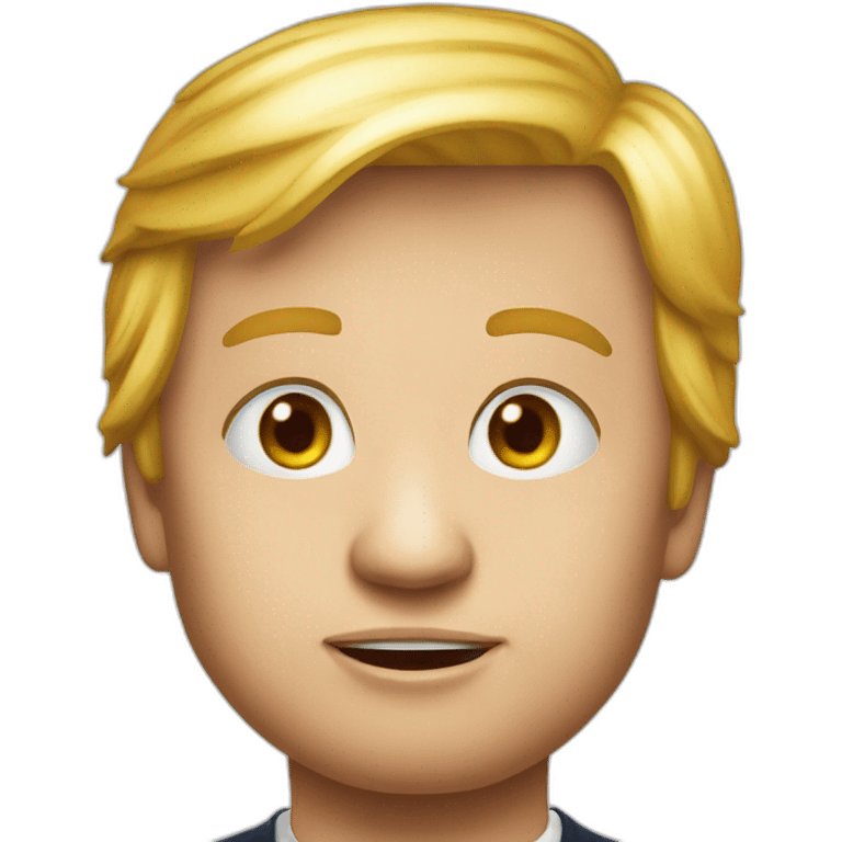 Young Trump hungry emoji