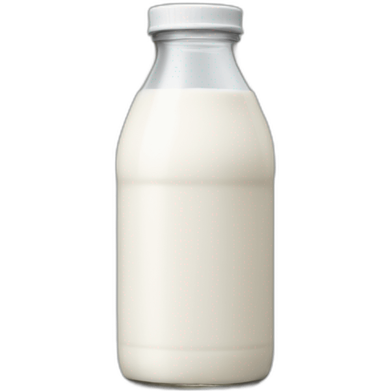 A formula bottle of milk emoji