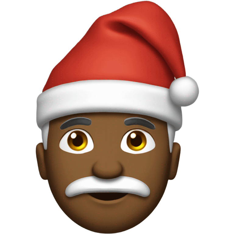 Santa jamacian  emoji