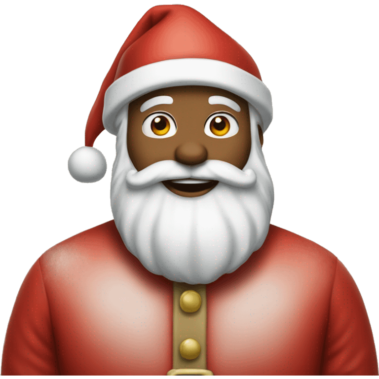 santaclaus y sus renos emoji