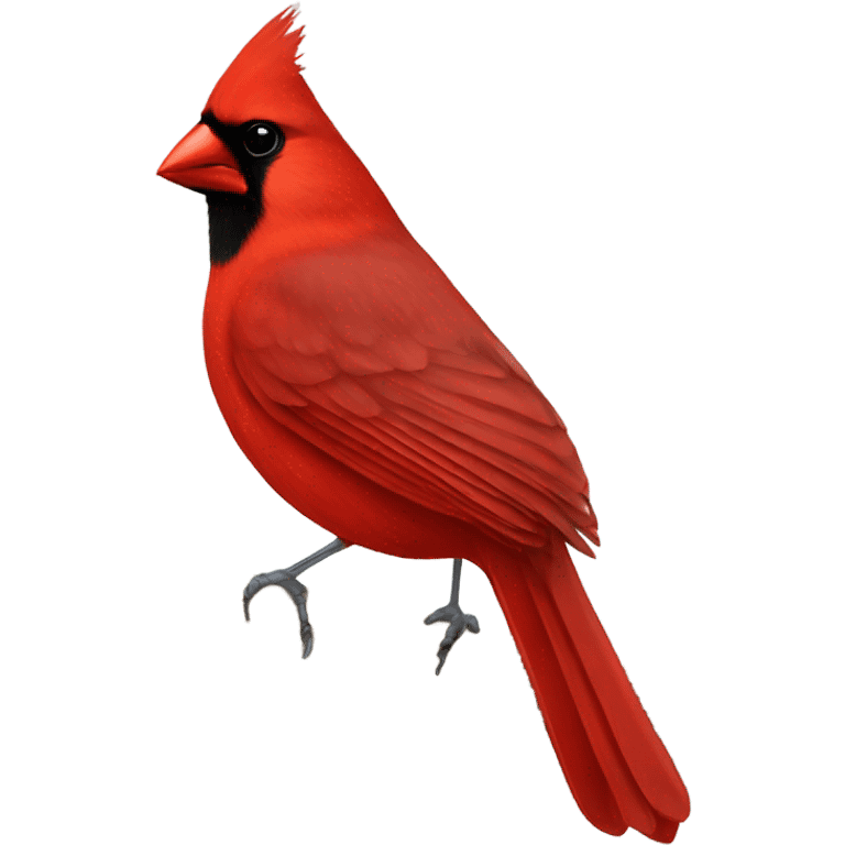 Northern cardinal emoji