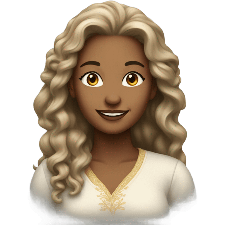 cherished lady emoji