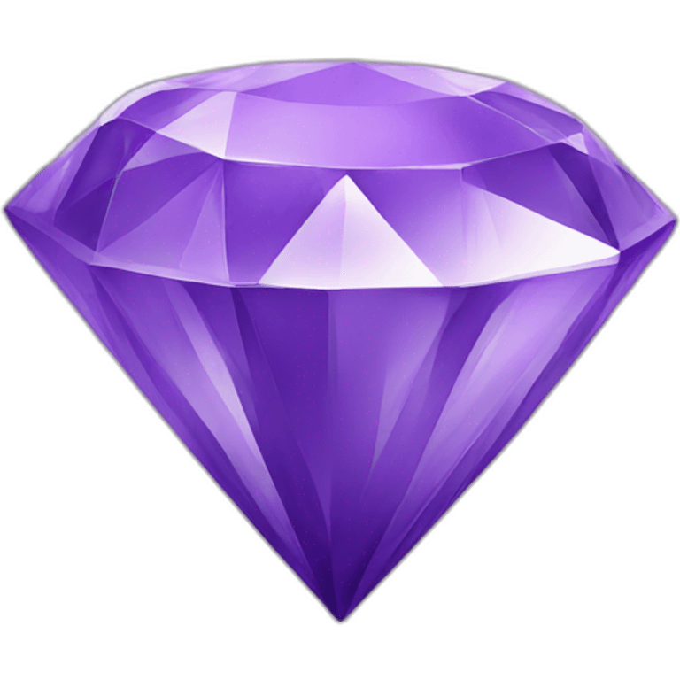 purple diamond emoji