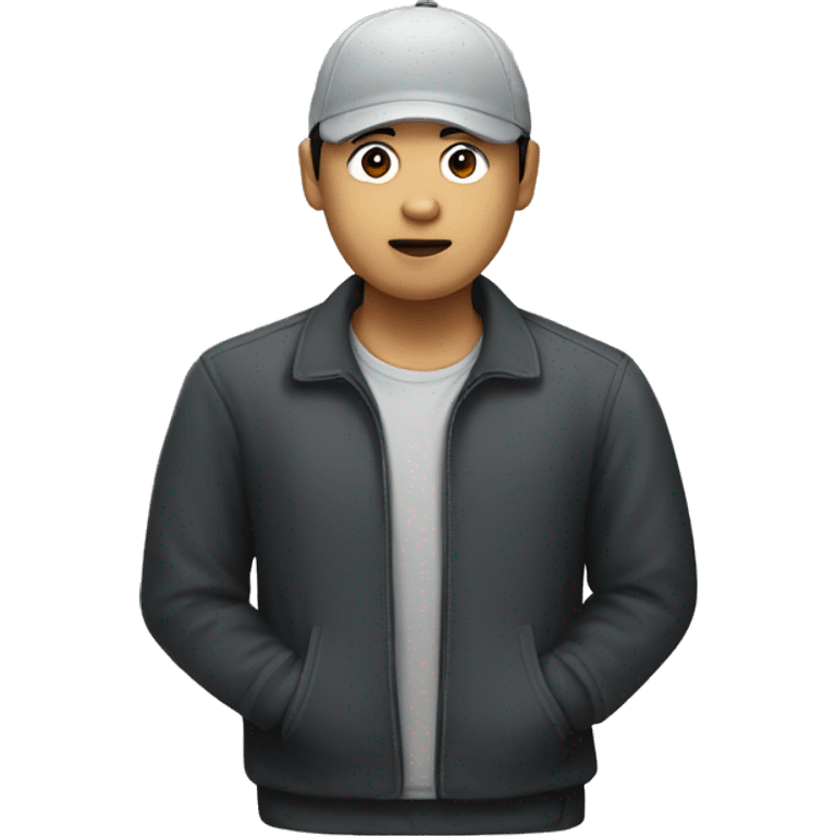 asian IT guy mysterious emoji