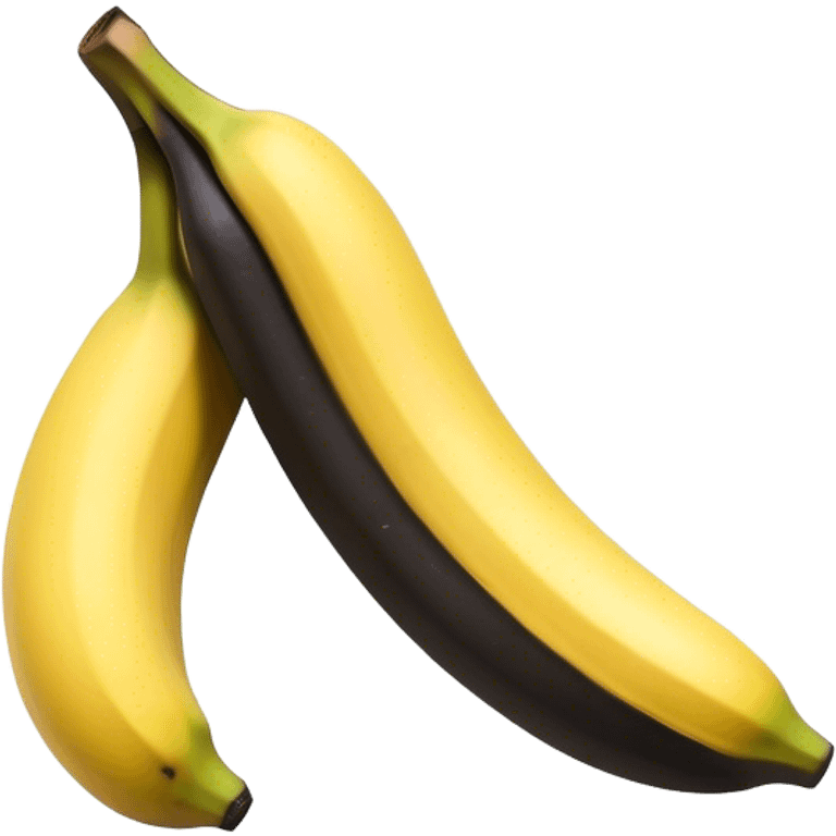 Banana black  emoji