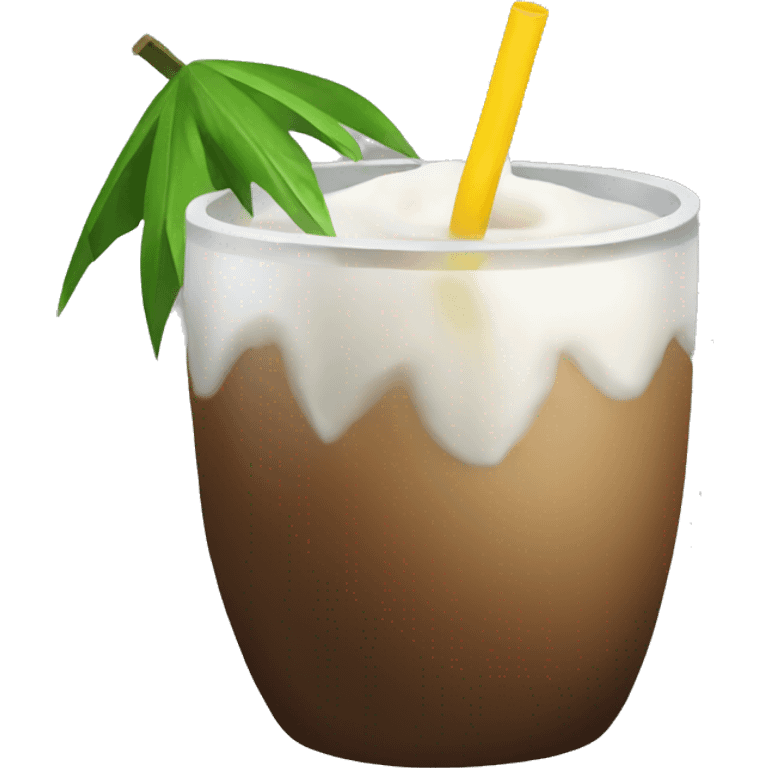 coconut drink emoji