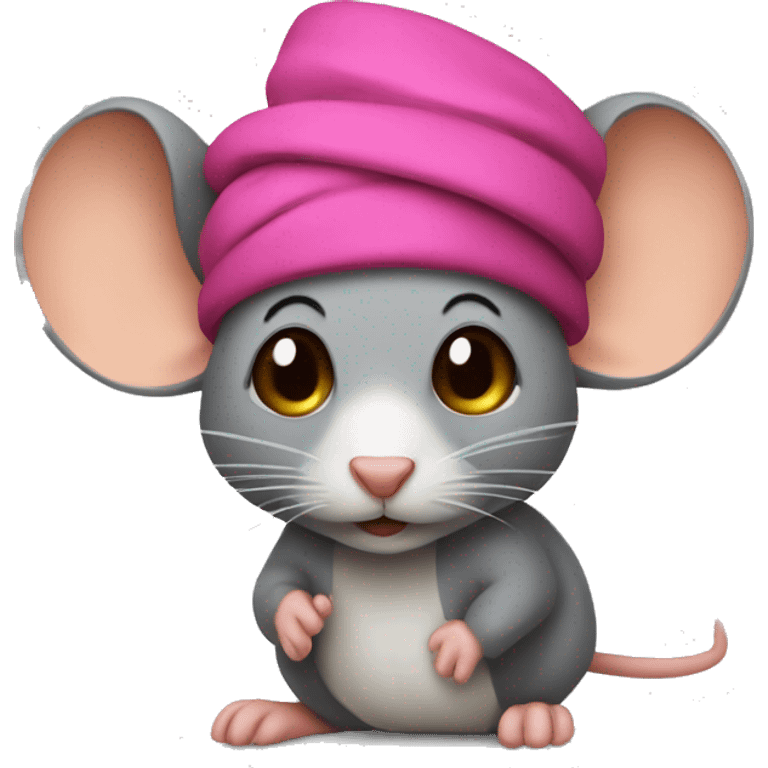 mouse with a turban emoji