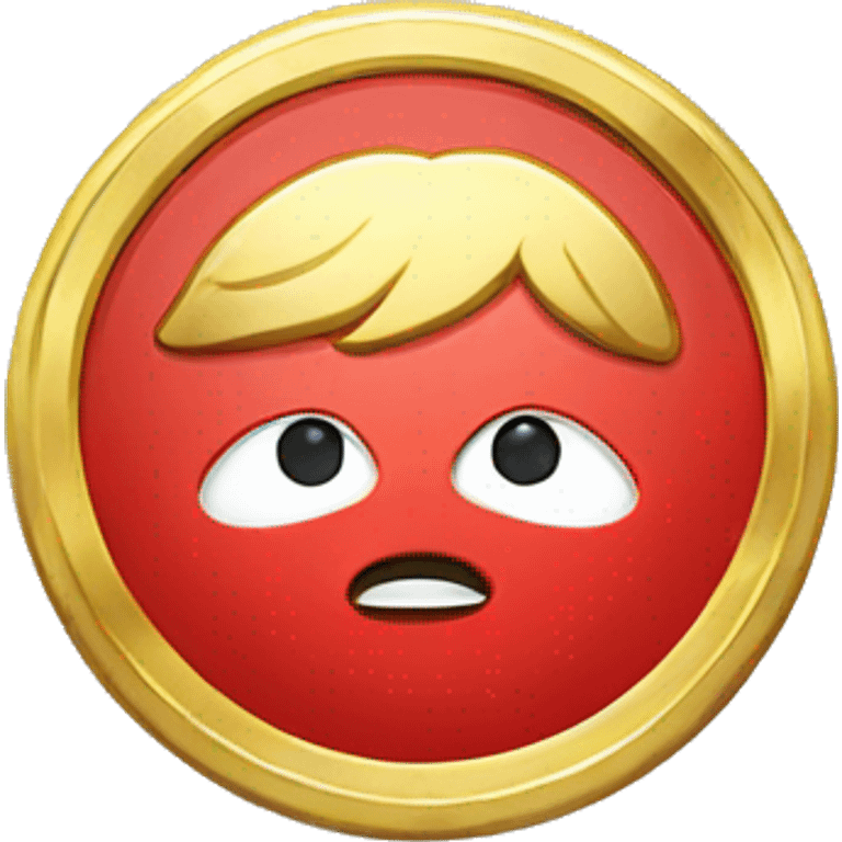 coin red emoji