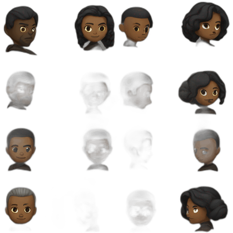 Black Jedi Trekkie emoji