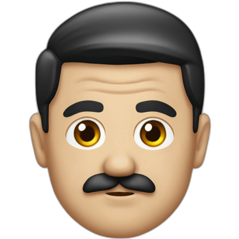 Hitler rigole emoji