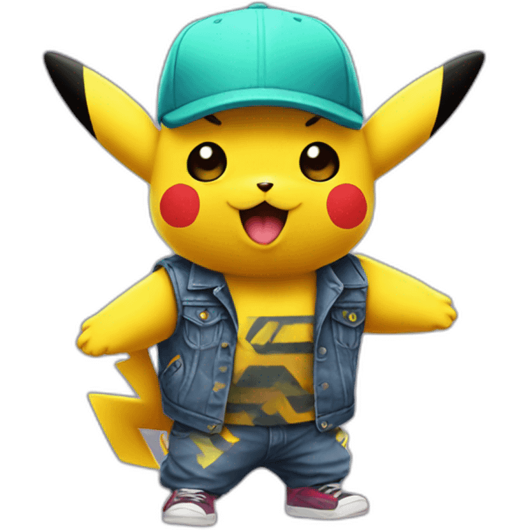 pikachu raver emoji