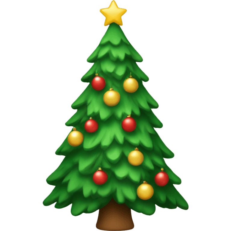 Christmas tree emoji