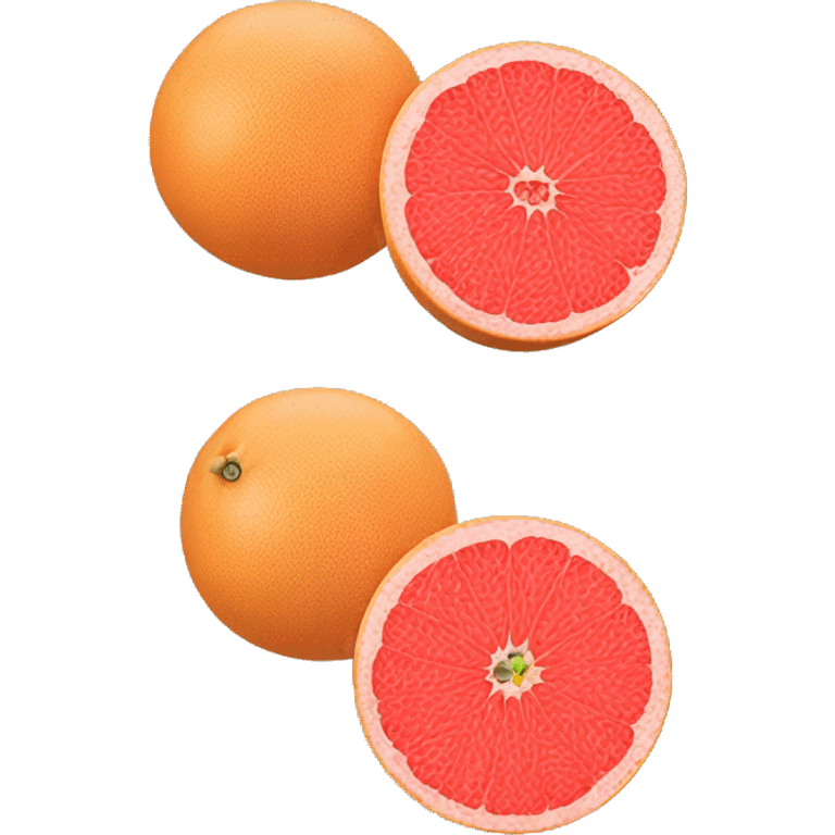 Two Grapefruit’s  emoji