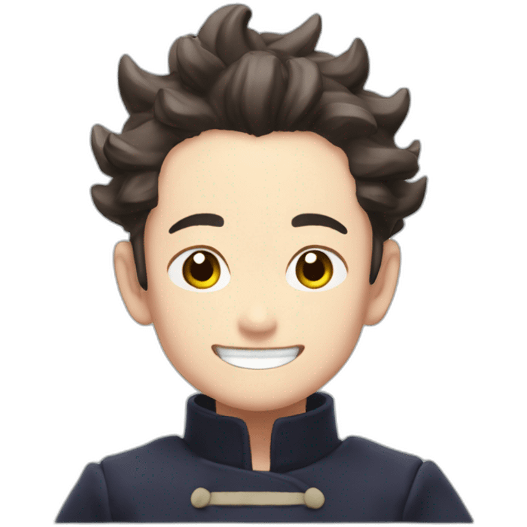 Tanjiro Kamado happy emoji