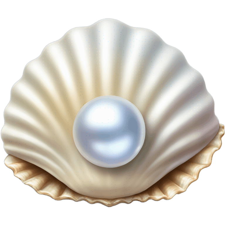 OpenSea shell with pearl emoji