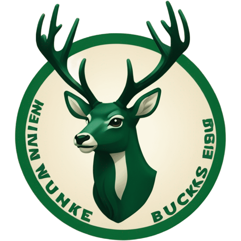 Milwaukee Bucks Logo emoji