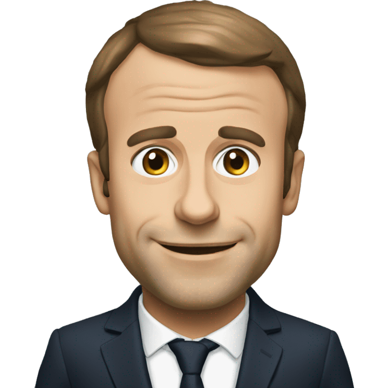 Emmanuel Macron emoji