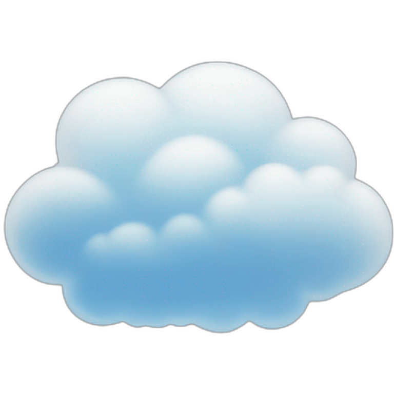 cloud emoji