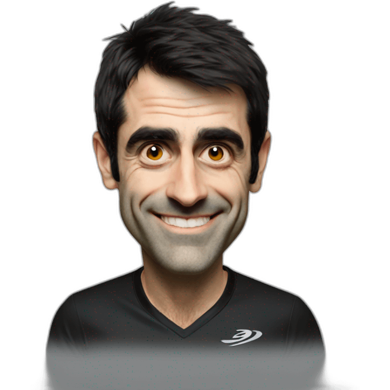 Ronnie O'Sullivan smiling emoji