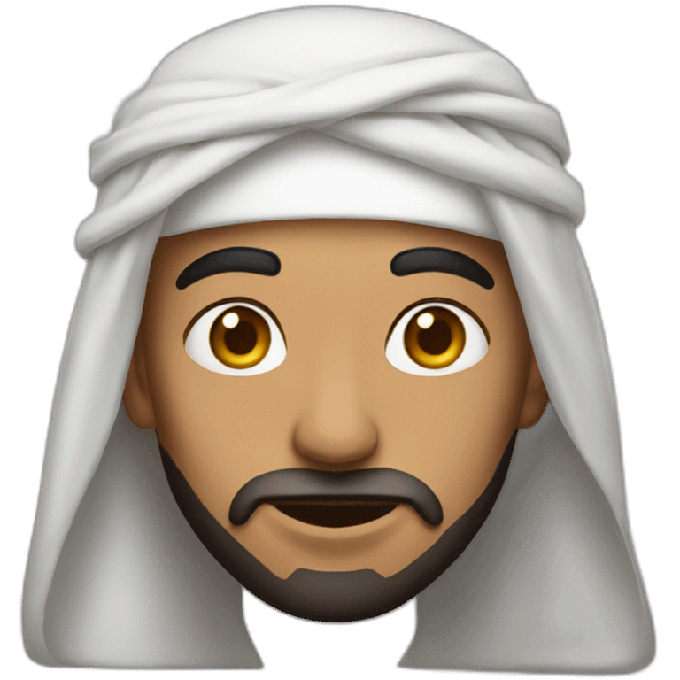 Arab man shocks emoji