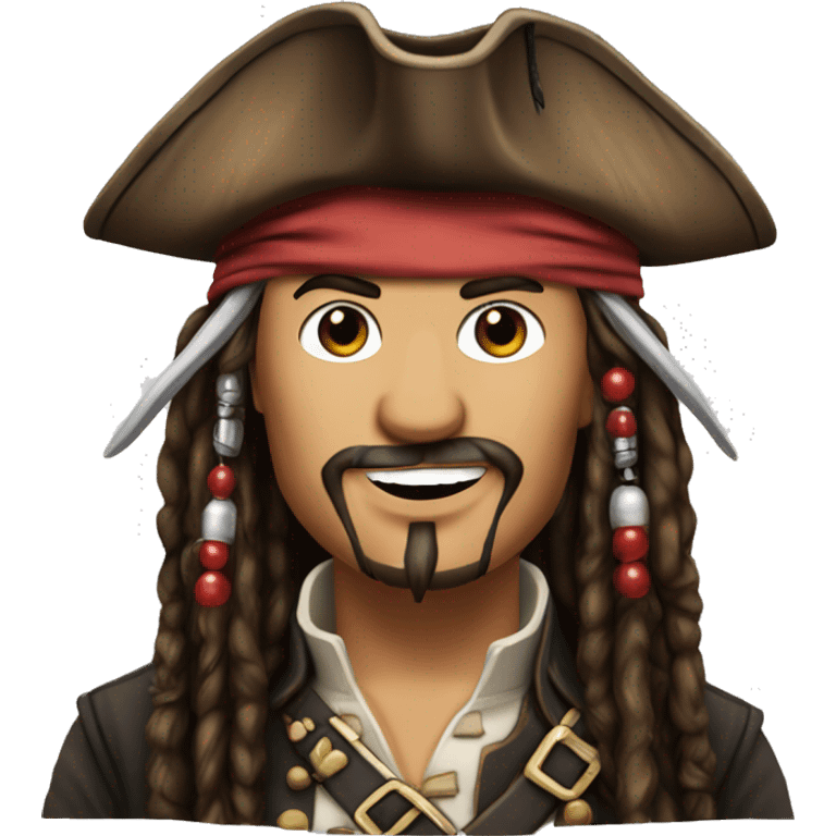 Emoji Capitan jack Sparrow emoji