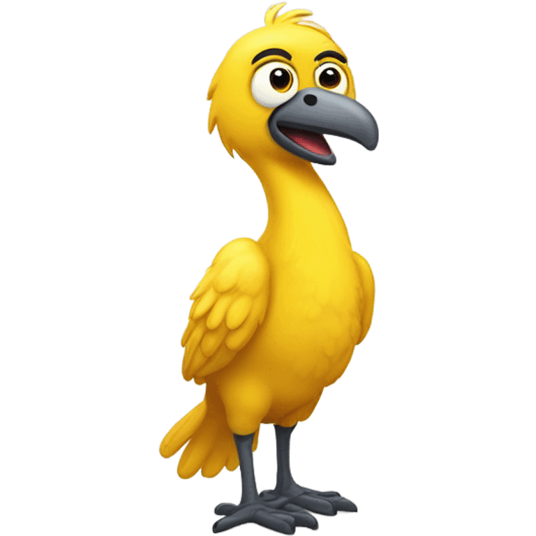 Big bird from Sesame Street  emoji