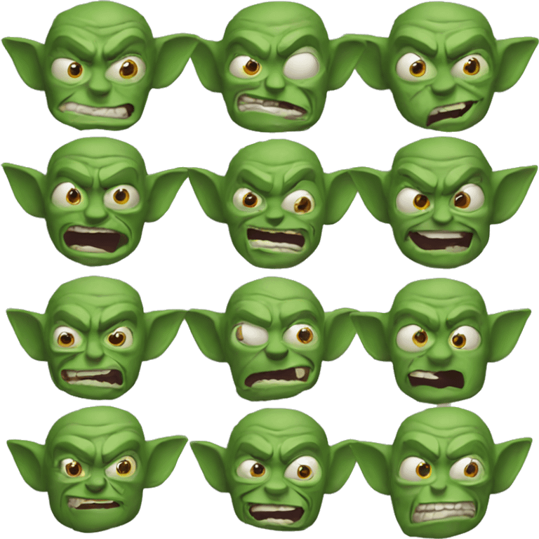 Green goblin emoji