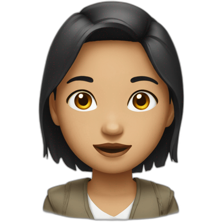 Indonesian girl emoji