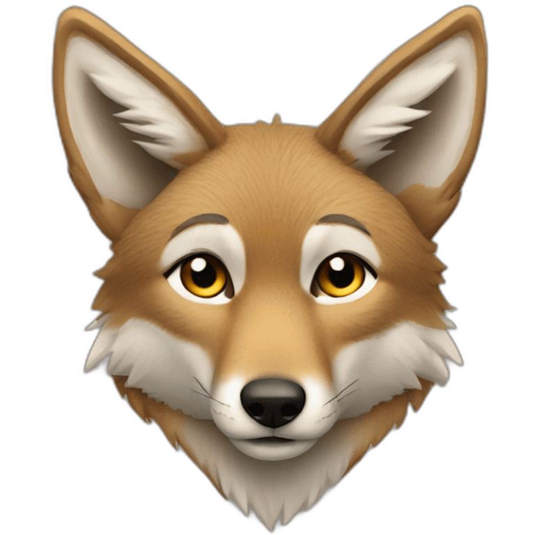 coyote in love emoji