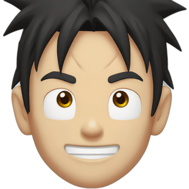 Luffy super sayen emoji