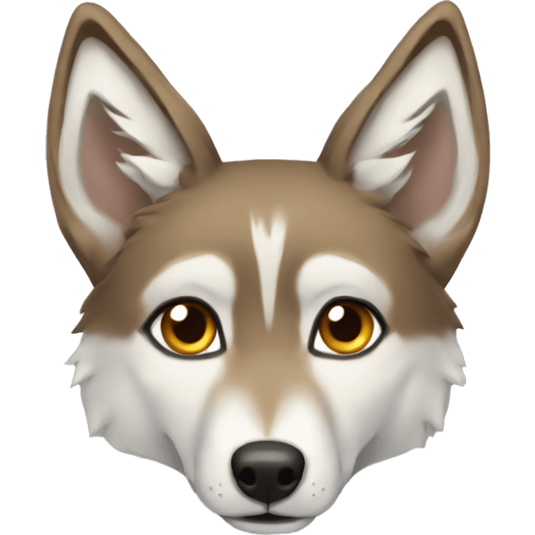 coyote husky breed emoji