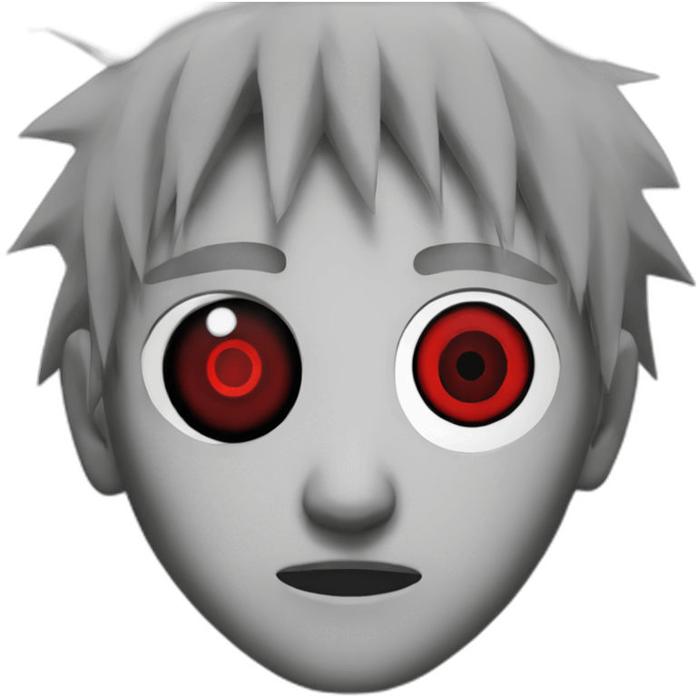 naruto with sharingan left eye emoji