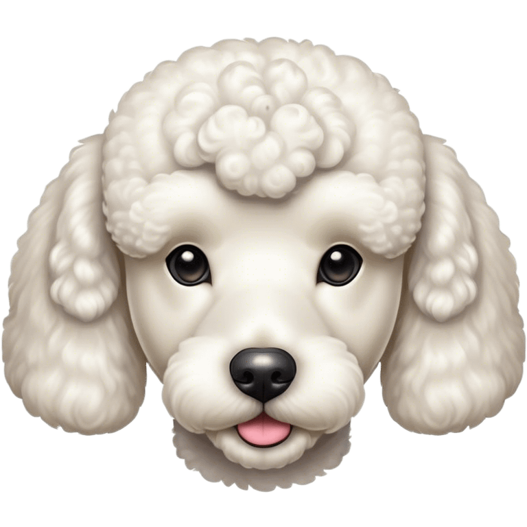 My poodle dog emoji