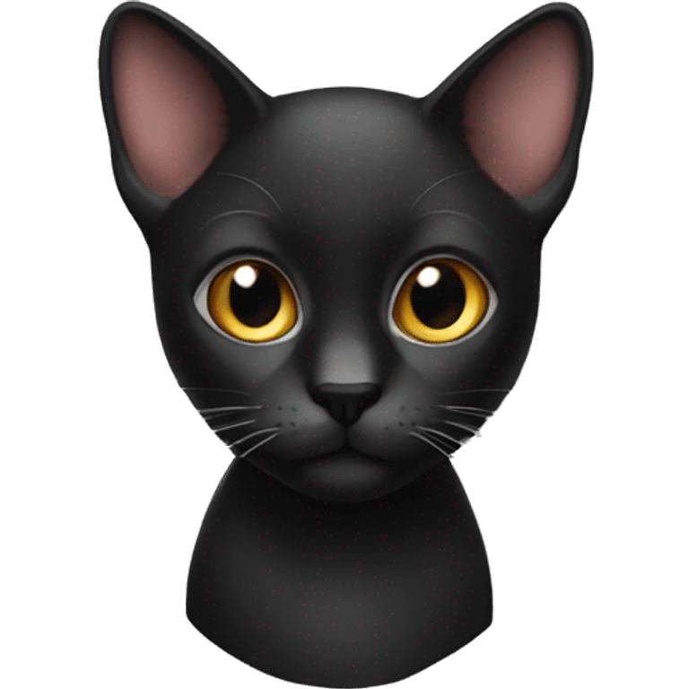 Gato negro  emoji