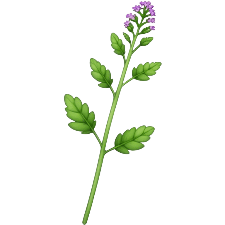 verbena stem, single emoji