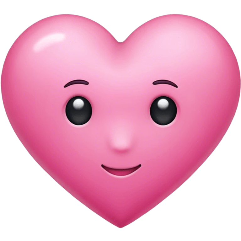 pink heart emoji emoji