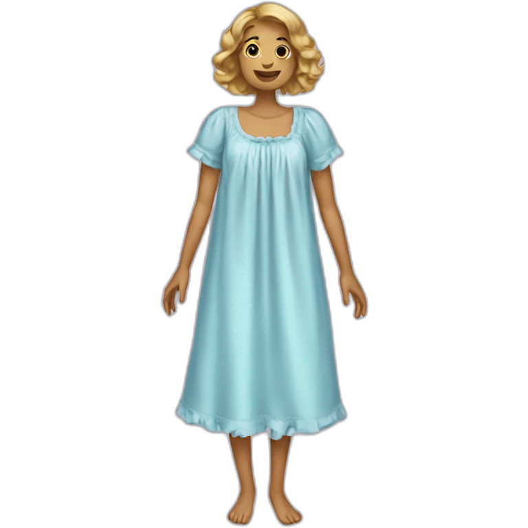 nightgown emoji