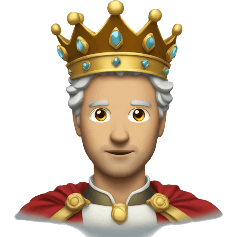 Lord with a crown emoji