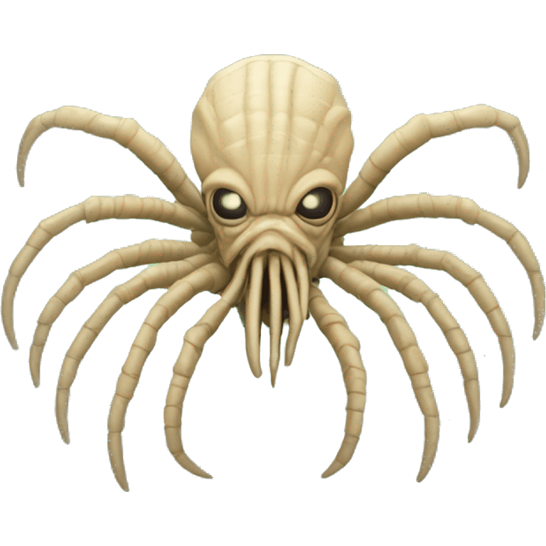 Facehugger alien movie emoji