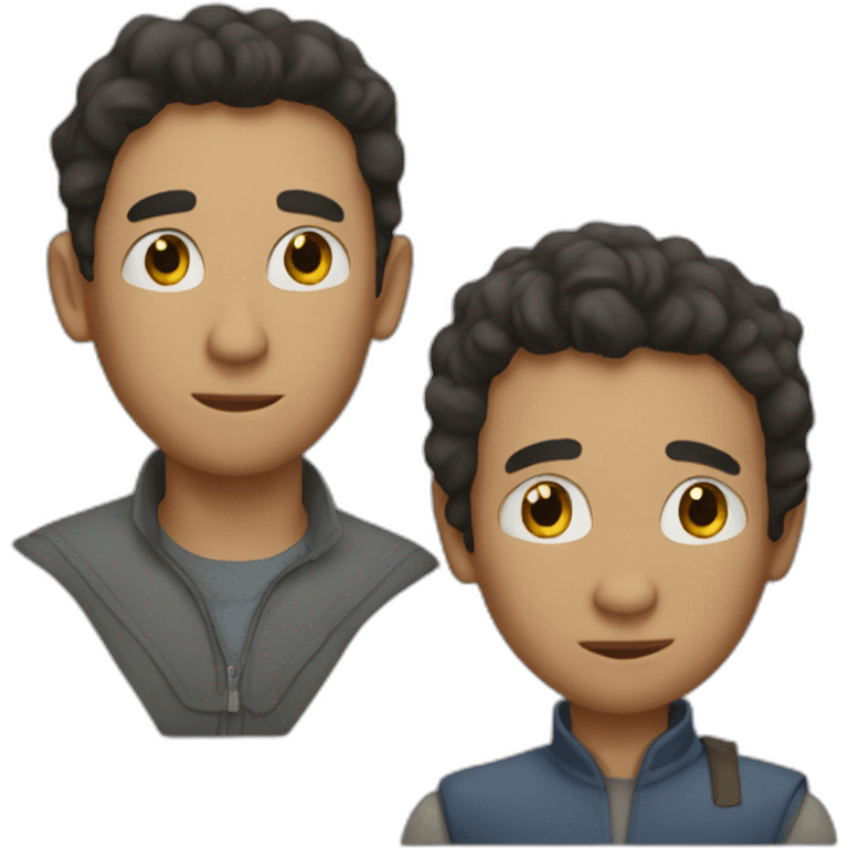 Midge and Allan emoji