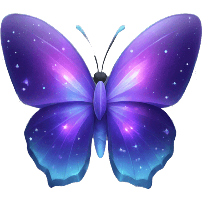 Nebula Crystal Butterfly emoji