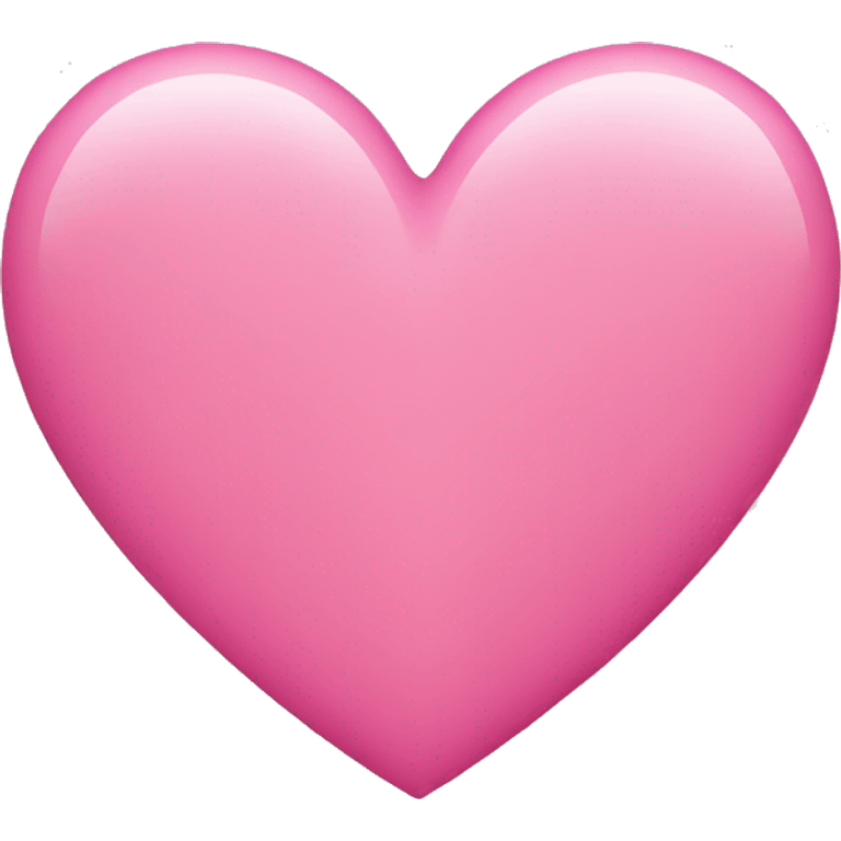 Pink heart emoji