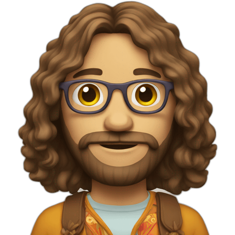 Hippie-guy emoji